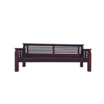 Sheesham Wood 3 Seater Sofa Set with Cushions for Living Room 