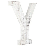 Decorative Wood Letters - y 