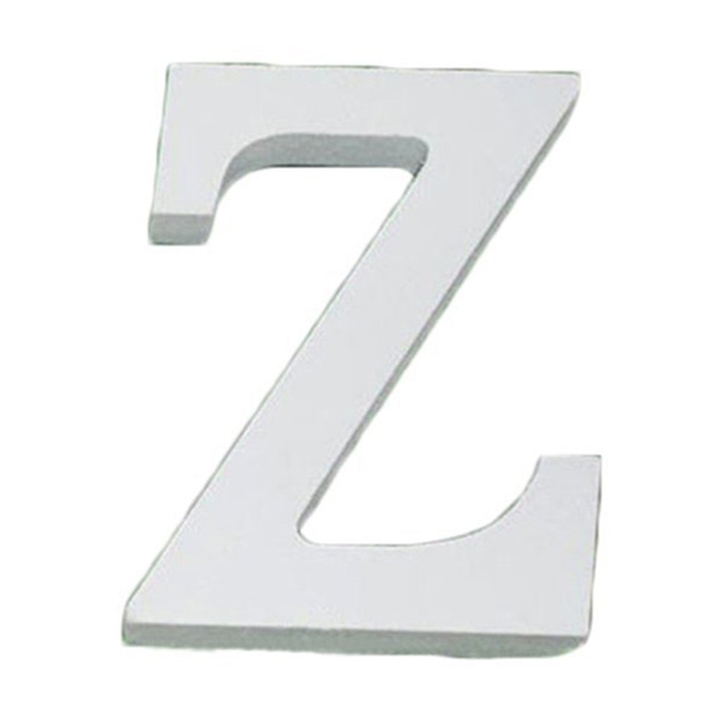 Translation missing: en.3" Height Wooden Letters Alphabet Word Free Standing Wedding Home Decor-White Letter Z 