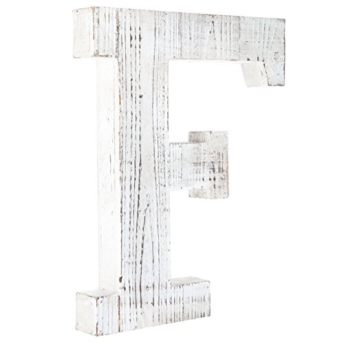 Decorative Wood Letters - F