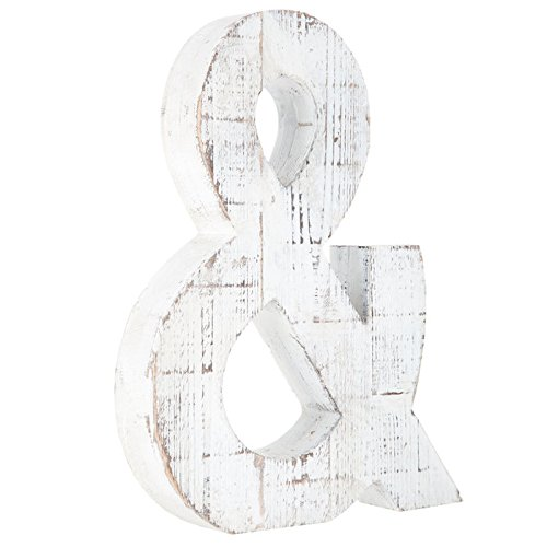 Decorative Wood Letters - &