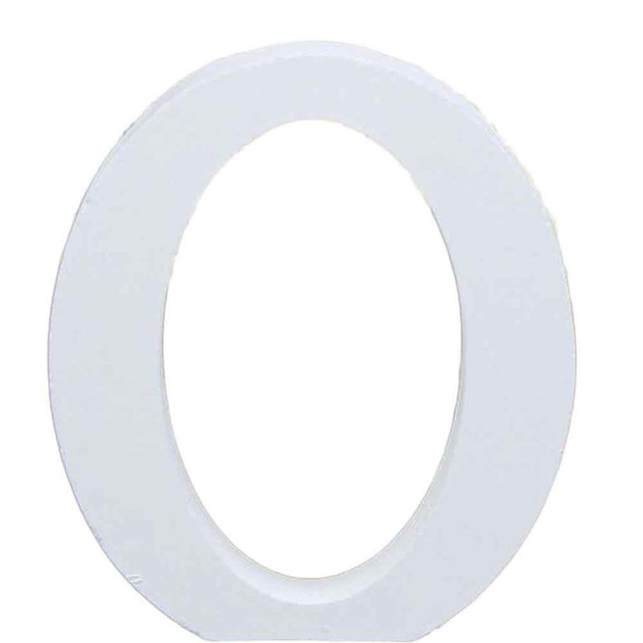 Translation missing: en.3" Height Wooden Letters Alphabet Word Free Standing Wedding Home Decor-White Letter O 