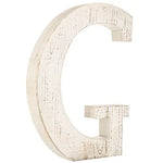 Decorative Wood Letters - G 