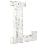 Decorative Wood Letters - L 