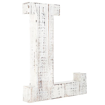 Decorative Wood Letters - L