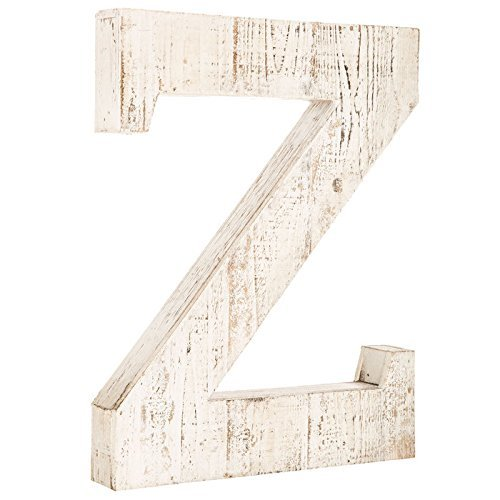 Decorative Wood Letters - Z