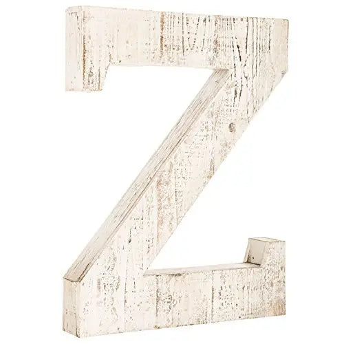 Translation missing: en.Decorative Wood Letters - Z 