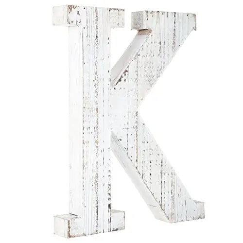 Decorative Wood Letters - K 