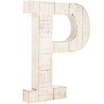 Decorative Wood Letters - P 