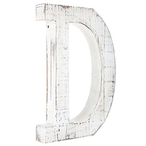 Decorative Wood Letters - D