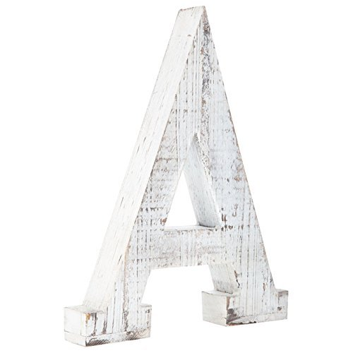 Decorative Wood Letters - A