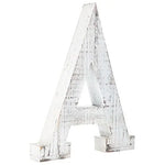 Decorative Wood Letters - A 