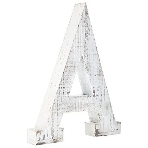 Decorative Wood Letters - A 