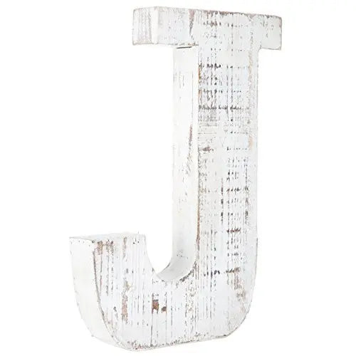 Translation missing: en.Decorative Wood Letters - J 