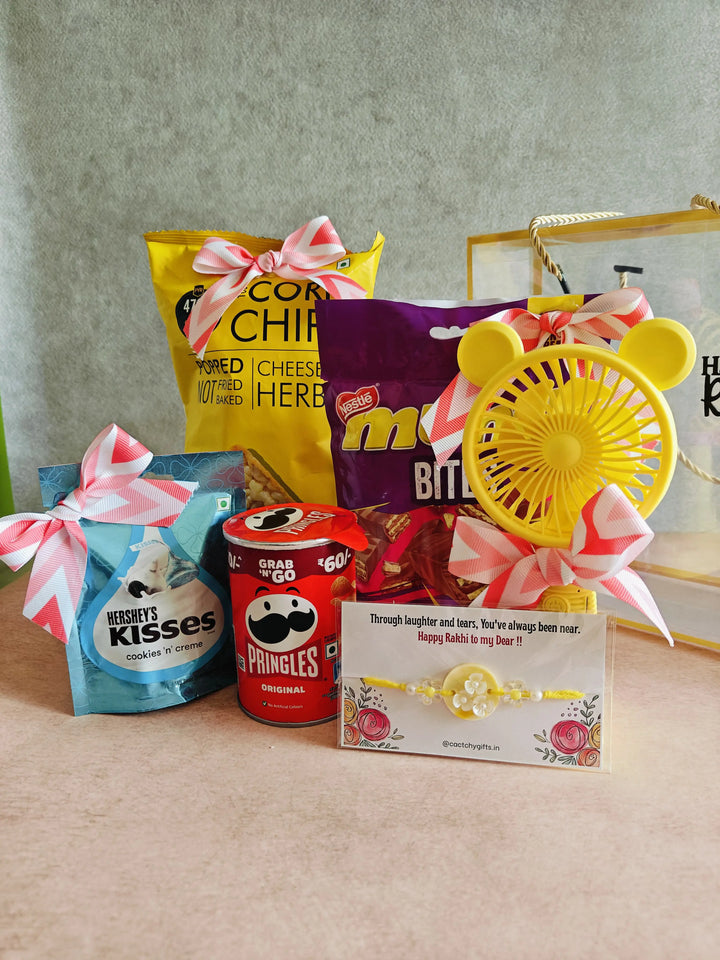 Translation missing: en.Premium Rakhi Hamper Bag – PVC Edition 