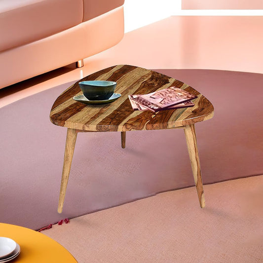 Sheesham Wood Lboriwo Stylish Coffee Table for Living Room | Center Table for Home | Brown Finish