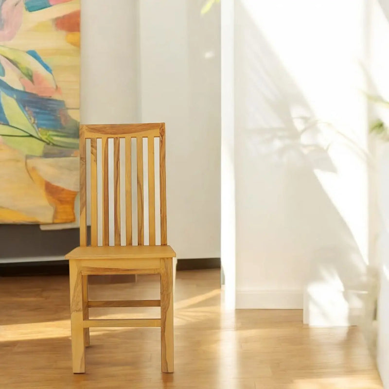 Sheesham Wood Cucuta Dining Chair Set for Home | Set of 2 Chair | Honey Finish 