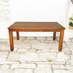 Tulsa Dining Table- Natural Teak 