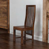 Solid Wood Stras Dining Chairs for Living Room | Set of 2 Wooden Chair