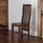 Solid Wood Stras Dining Chairs for Living Room | Set of 2 Wooden Chair 