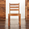 Mango Wood Sioux Dining Chair Set for Home | Set of 2 Chair | Mohogany Finish