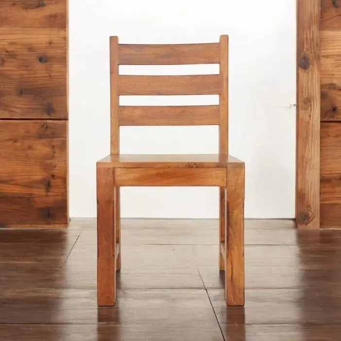 Translation missing: en.Mango Wood Sioux Dining Chair Set for Home | Set of 2 Chair | Mohogany Finish 