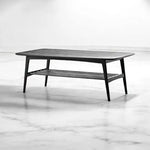 Sheesham Wood Lucia Stylish Coffee Table for Living Room | Center Table for Home | Brown Finish 