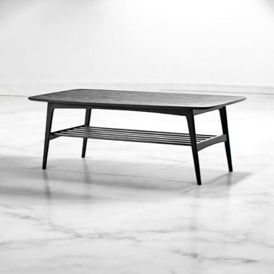 Sheesham Wood Lucia Stylish Coffee Table for Living Room | Center Table for Home | Brown Finish