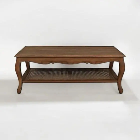 Laura Inspired Coffee Table | Rustic Charm | Solid Wood Construction | Ideal for Living Room Décor 