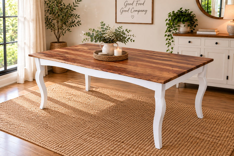 Vaughan Dining Table- White 
