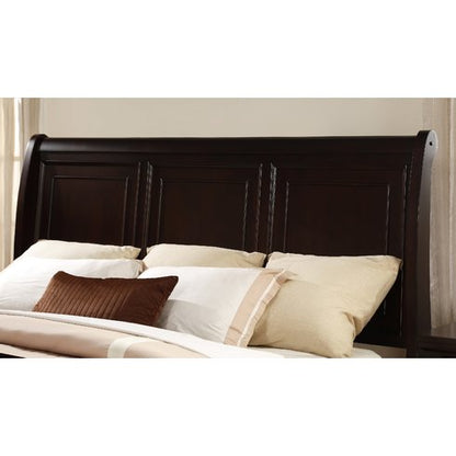 Solid Wood Storage Queen Size Crouch Bed for Bedroom Stylish | Dark Brown Finish