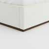 Eira Cloud Boucle Bed Frame With Storage, Upholstered Headboard, Metal Bed Frame With Headboard