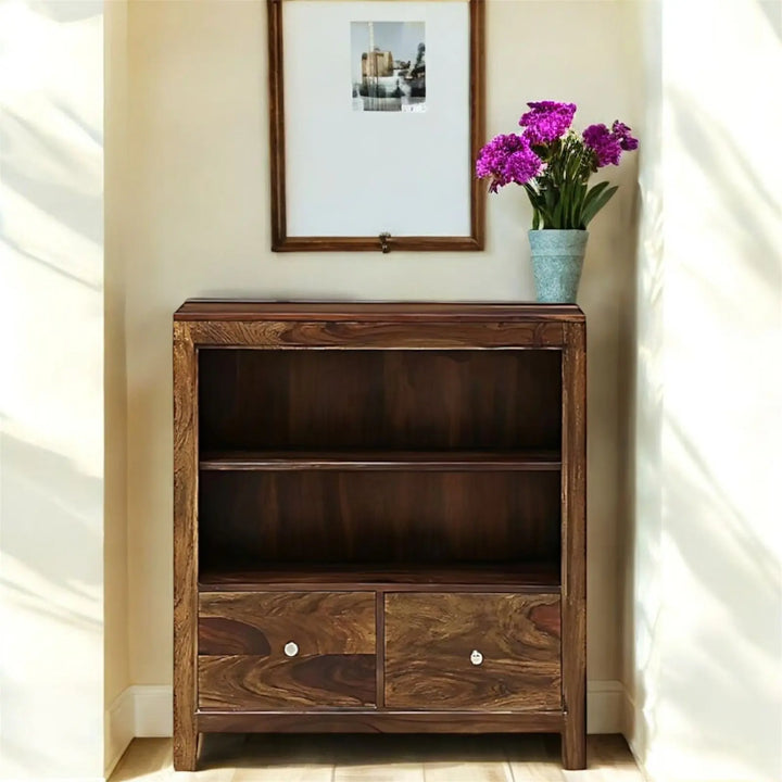 Translation missing: en.bookshelf wooden Sheesham wood bookcase