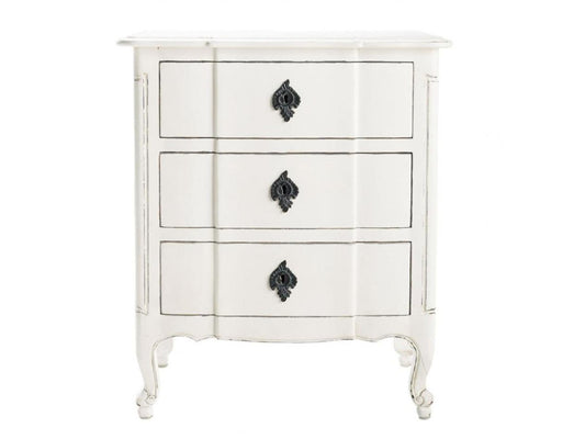 Solid Wood Patita Bedside Storage Table for Living Room