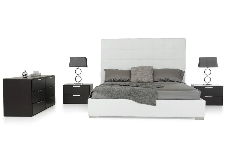 Translation missing: en.Mango Wood Cubo Bedside Table for Bedroom Living Room with 2 Drawer End Table 