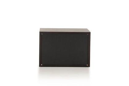 Mango Wood Cubo Bedside Table for Bedroom Living Room with 2 Drawer End Table