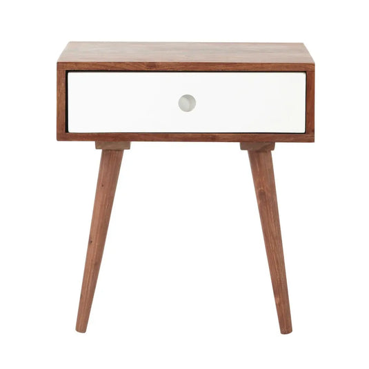 Translation missing: en.Sheesham Wood Lima Bedside Table for Bedroom Living Room | Mohogany Finish 