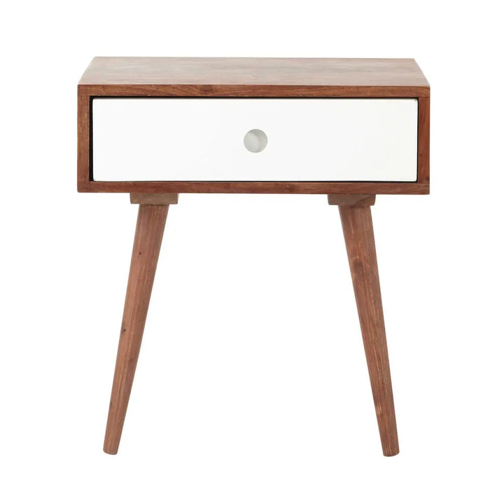 Translation missing: en.Sheesham Wood Lima Bedside Table for Bedroom Living Room | Mohogany Finish 