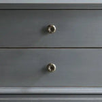 Lajas Mango Wood Bedside Table with Two Drawer 