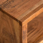 Solid Wood Mary Bedside Storage Table for Living Room 