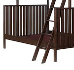 Sheesham Wood Roach Bunk Bed for Bedroom | Brown Finish 