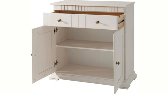 Translation missing: en.Soild Wood Ciudad Sideboard Storage Cabinet with Two Door and One Drawer for Living Room 