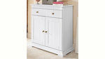 Soild Wood Ciudad Sideboard Storage Cabinet with Two Door and One Drawer for Living Room 