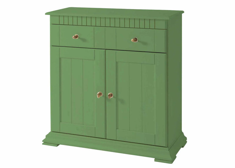 Soild Wood Ciudad Sideboard Storage Cabinet with Two Door and One Drawer for Living Room 