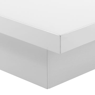 Solid Wood Hermitage Stylish Coffee Table for Living Room | Center Table for Home | White Finish