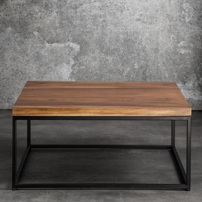 Sheesham Wood Barbacoas Stylish Coffee Table for Living Room | Center Table for Home | Brown Finish