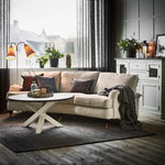 Solid Wood Grital Stylish Coffee Table for Living Room | Center Table for Home | Brown Finish 