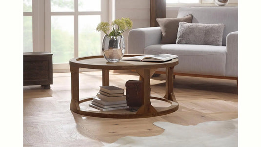 Translation missing: en.Mango Wood Holmia Stylish Coffee Table for Living Room | Center Table for Home | Brown Finish 