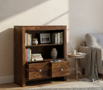 Bookshelf | Sheesham Wood Durable & Stylish Wooden Storage Organizer 