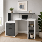 Solid Mango Wood Study Desk Table for Home and Office 